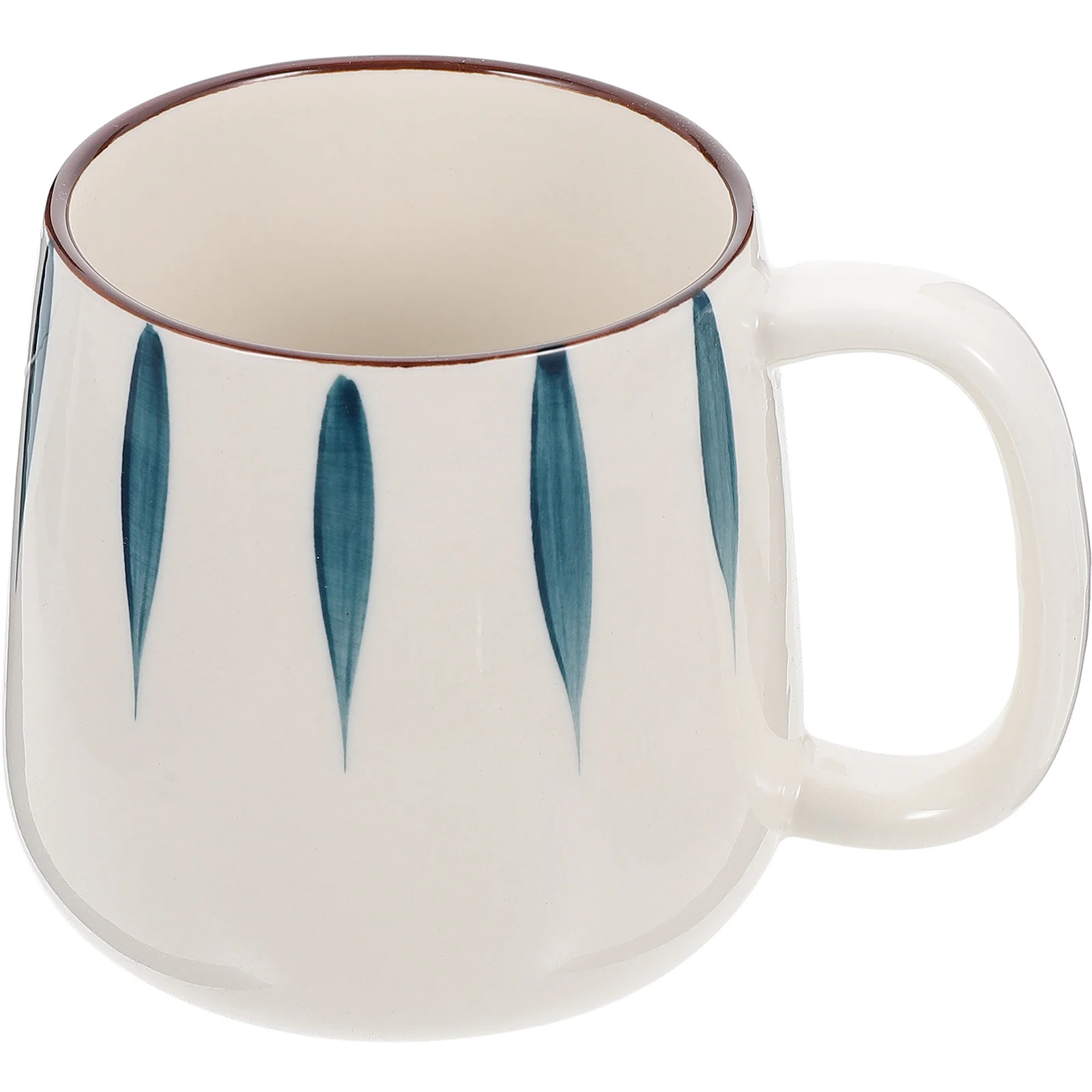 

Hand Painted Ceramic Mug Breakfast Cup Coffee Tea Milk Holder Perfect Afternoon Tea Companion Festival Housewarming Gift