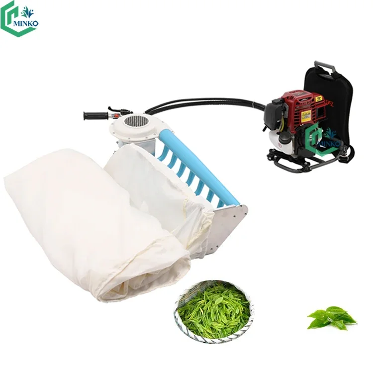 two man tea picker harvester plucking machine tea leaf picking machine