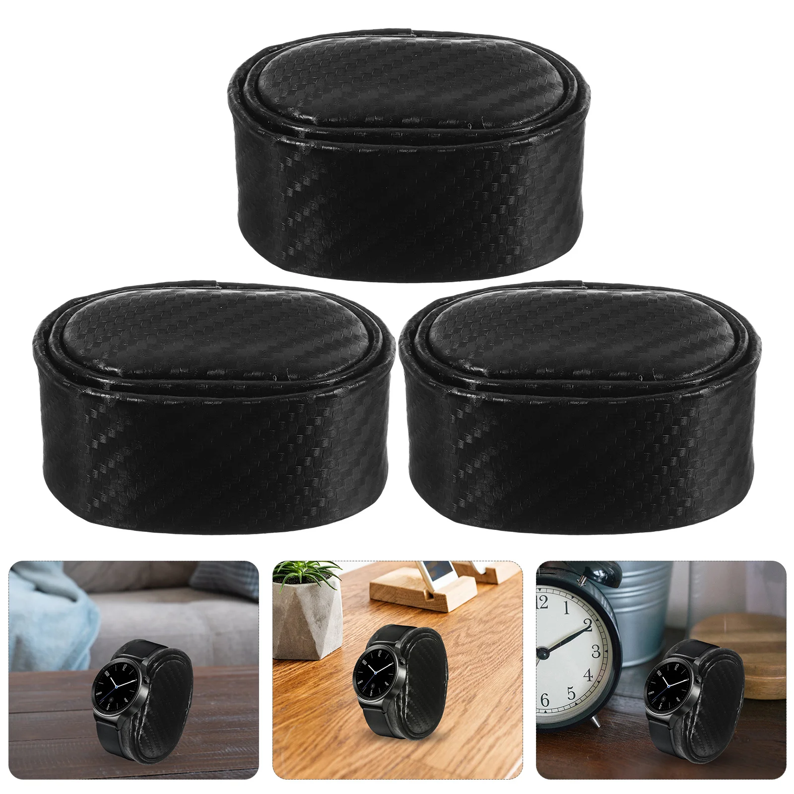 

3pcs Watch Pillow Cushion For Jewelry Display Soft Holder Bangle Bracelet Organizer Display Accessory Storage Supply