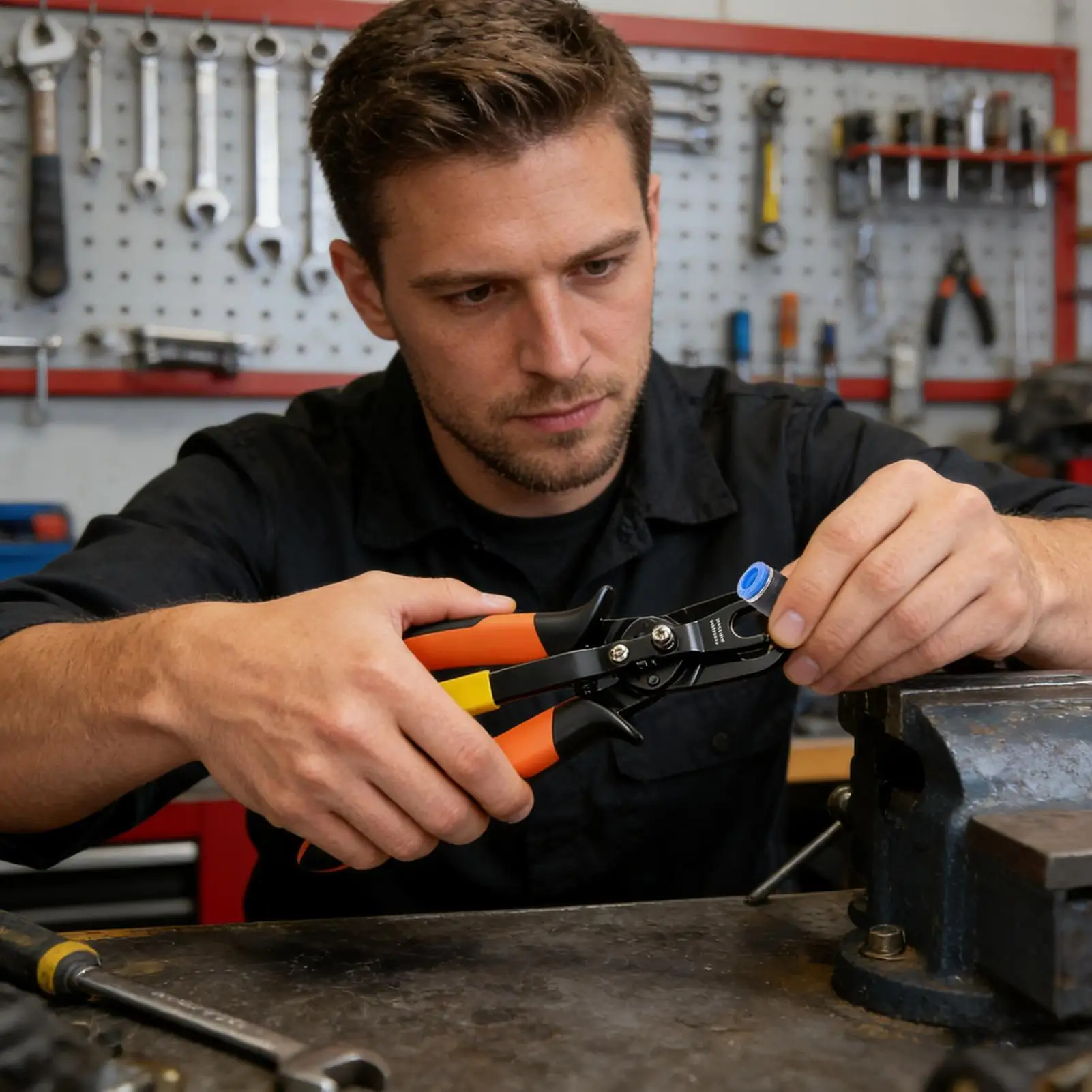 Air Line Removal Tool Push to Connect Repair Tongs Pneumatic Hose Removal Tool for 6mm 8mm Connector Maintenance Water Tubing