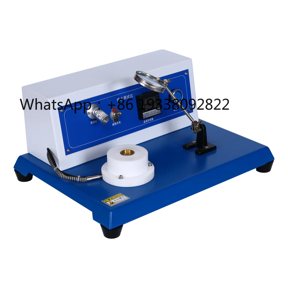 

2026-Plastic Melting Point Testing Machine Melting Point Test Apparatus Plastic Melting Point Tester
