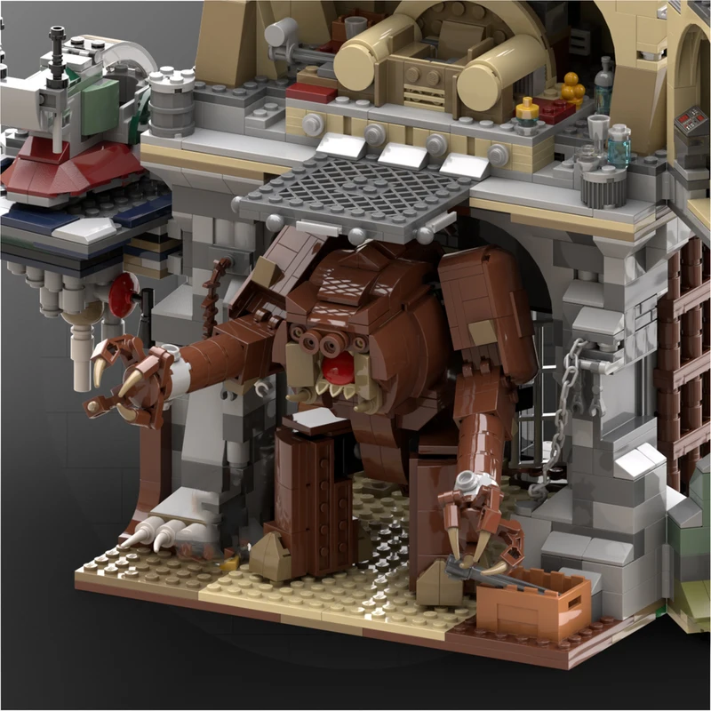 369pcs MOC The Rancor Star Battle Building Blocks Christmas Gift STEAM Learning asy-to-Start Beginner Friendly Kit