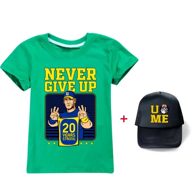 AD1 جون عشاء ثلاثية الأبعاد يطبع الأطفال تي شيرت موضة الصيف قصيرة الأكمام التي شيرت رائجة البيع الاطفال ملابس الشارع الشهير غير رسمية Uc M5 @ rD ~