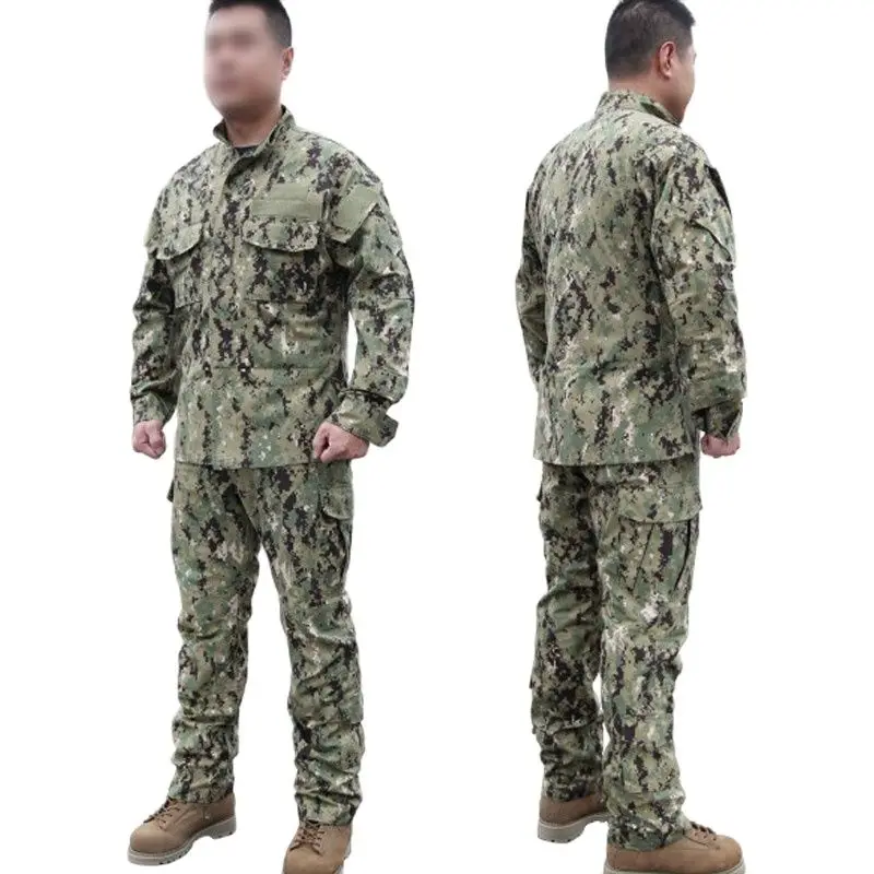 Emersongear Tactical NWU Type III Uniform Set Combat Training Suits Airsoft Sport Outdoor Hunting Tops Trouser Shirts Pants