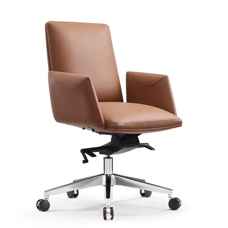 High Back Executive Office Chairs Ergonomic  Office Chair Leather