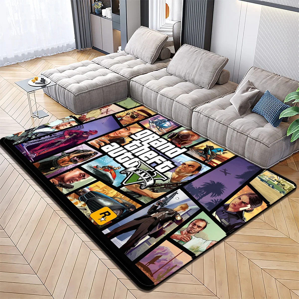 Oyun Grand hırsızlık otomatik ateş halı mutfak matentheft paspas yatak odası döşeme dekorasyon oturma odası halısı banyo kaymaz halı