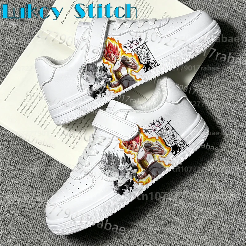 Size 28-40 Parent Child Shoes Woman Boys Dragon Ball Figure High Quality Durable Thick Sole 7-18 Year Old Kids Shoes Gift view 2
