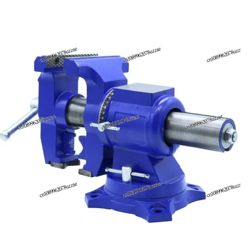 360 Degree Rotating Tools Alloy Table 5IN Vise Mini Bench Vise Bench Vice with Double Jaws Vise