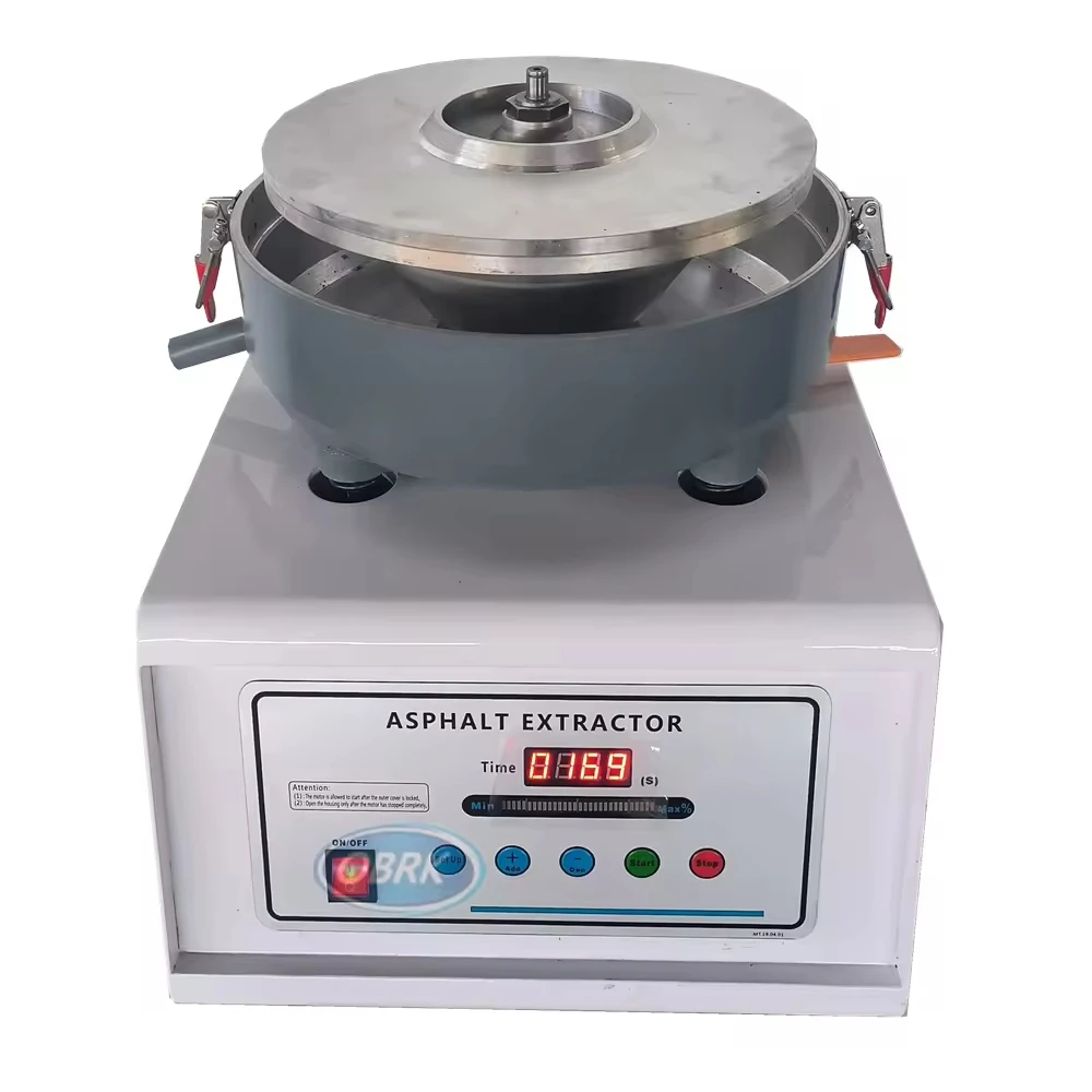 

Умный центрифужный экстрактор для анализа битума и асфальта