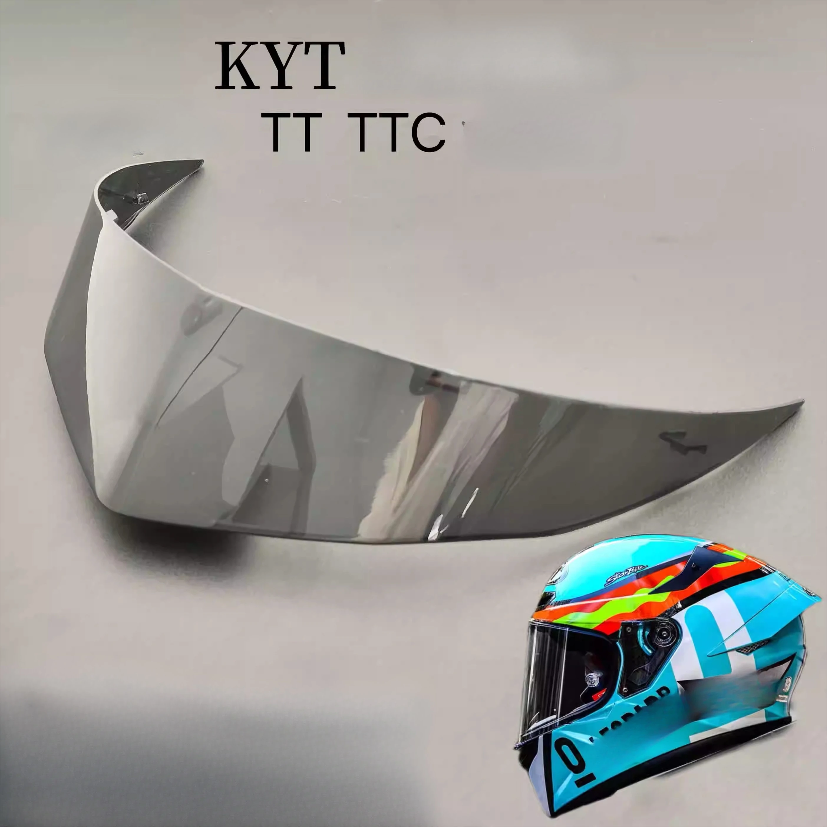 

Задний спойлер для шлема Capacete De Moto KYT, подходит для TTC TT-COURSE, хвостовой спойлер для шлема, аксессуары для модификации