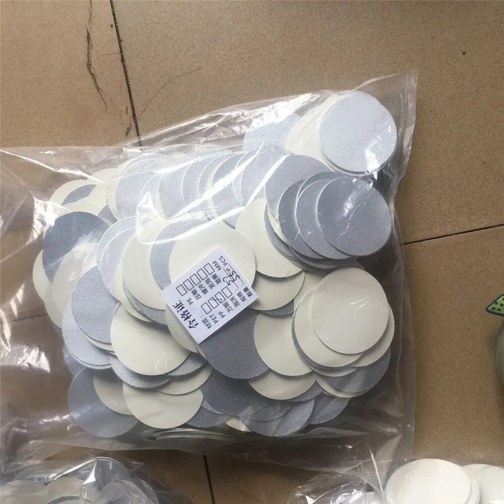 Heat induction sealing aluminum foil stickers 200 pieces wholesale bottle mouth to prevent leakage silver