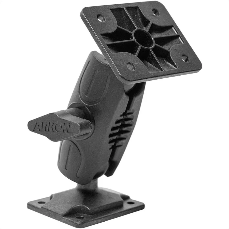 

Arkon Heavy Duty 4 inch Car or Wall Mount for Camera GPS Satellite Radio and Video Camera Black Retail