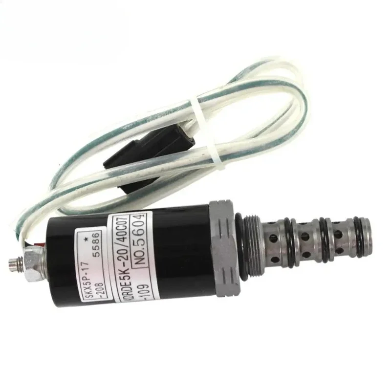 Excavator Solenoid Valve SKX5P-17-208 EZ20V00018F1 KDRDE5KR-20/40C07-203A for Kobelco SK60-3 SK200-6E SK230-6E