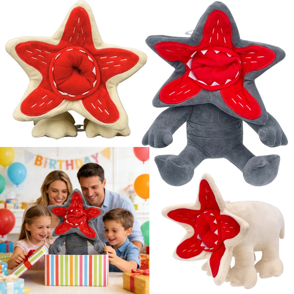 

Новые плюшевые игрушки 2026 года: персонажи мультфильма «Игры» — Элевин и Демогоргон. Милые мягкие куклы для детей, подарки на Новый год для мальчиков и девочек.