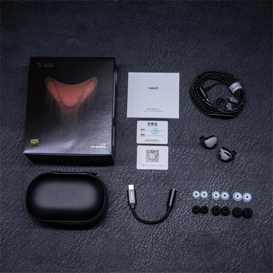 SIMGOT EG280 インイヤーモニター HiFi ゲーミングイヤホン
