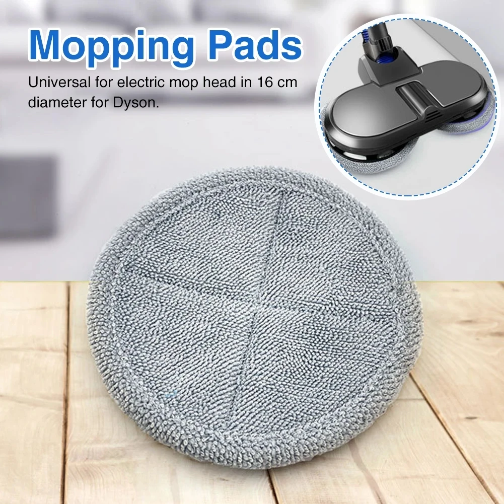 For Dyson Electric Mop Washable Removable Mopping Pad Cleaning Microfiber Reusable Easy Install Replacement Parts Floor Washing