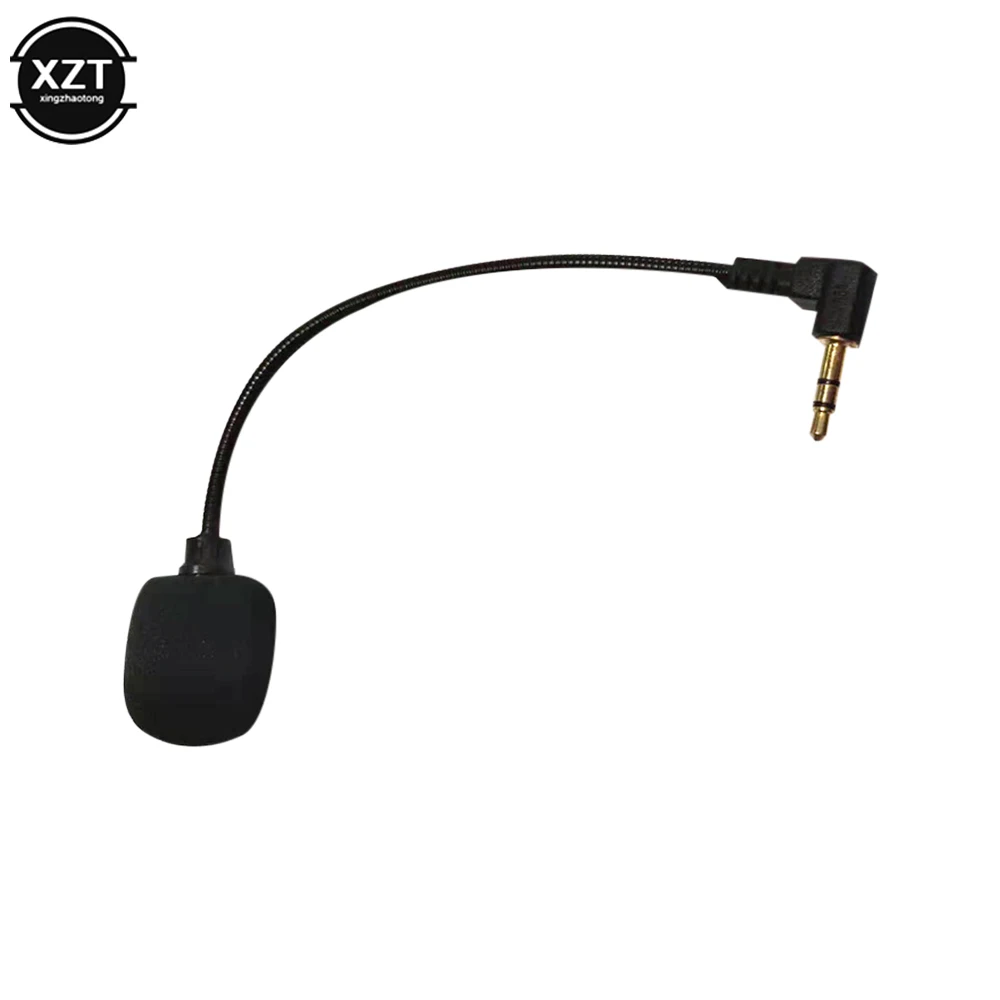 Mới Mini Micro Cho Máy Tính Laptop Lound Điện Thoại 3.5Mm Cắm Micro Âm Thanh Mic Loa Đa Năng Portable16-18cm Cáp Tay