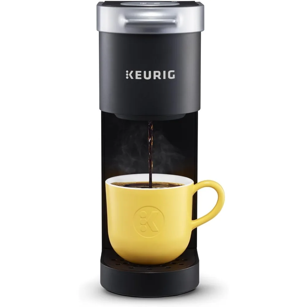

Compact Keurig K-Mini Coffee Maker with 6-12oz Brew Sizes, Cord Storage, Ideal for Small Spaces, Black