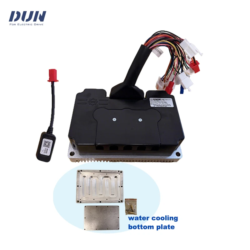 Water Cooling Bottom Plate ND961000 V2 450A Peak 1000A Hall Sensor BLDC Motherboard for 8000W-10000W Motor