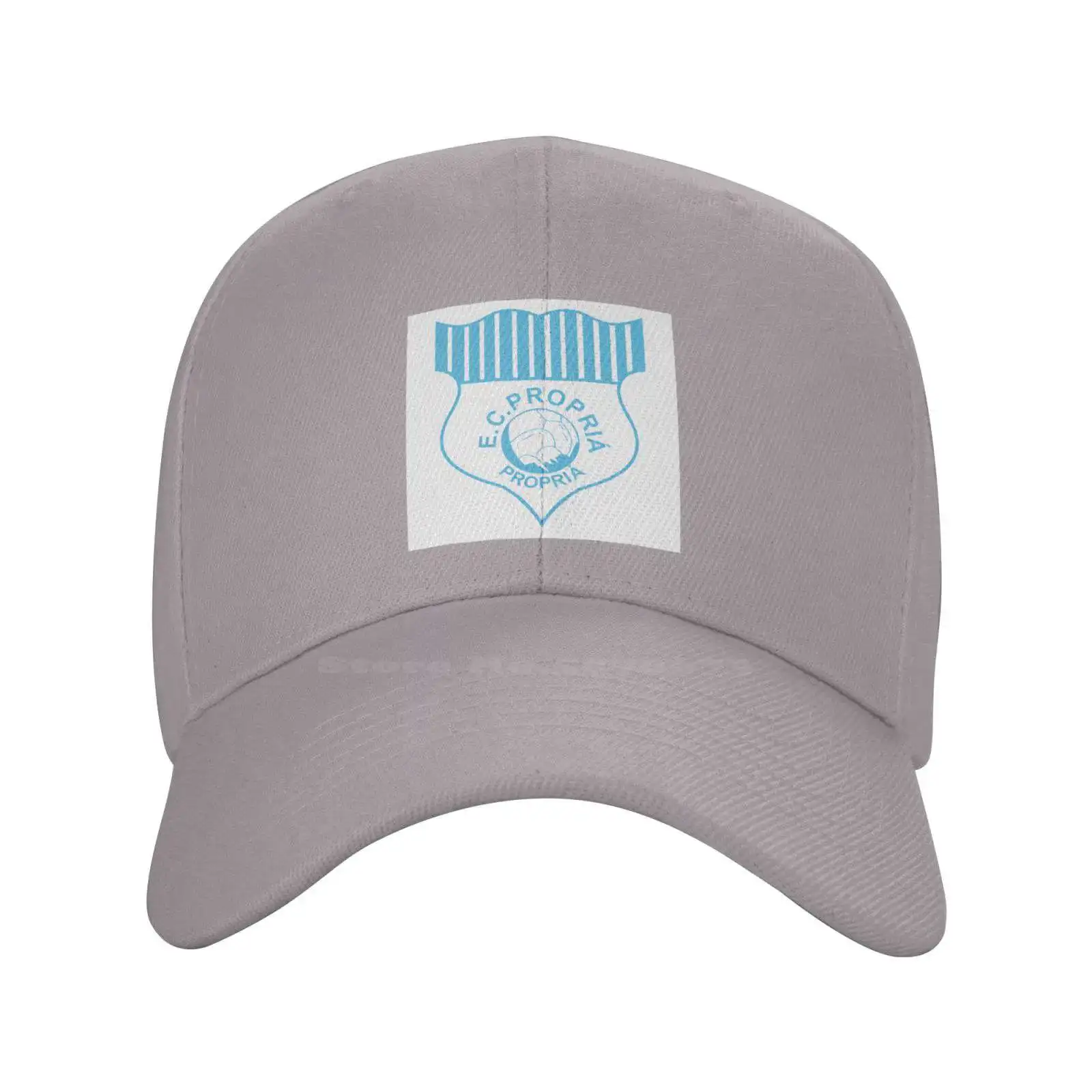 Esporte Clube Propria de Propria SE Logo Print Graphic Casual Denim cap Knitted hat Baseball cap