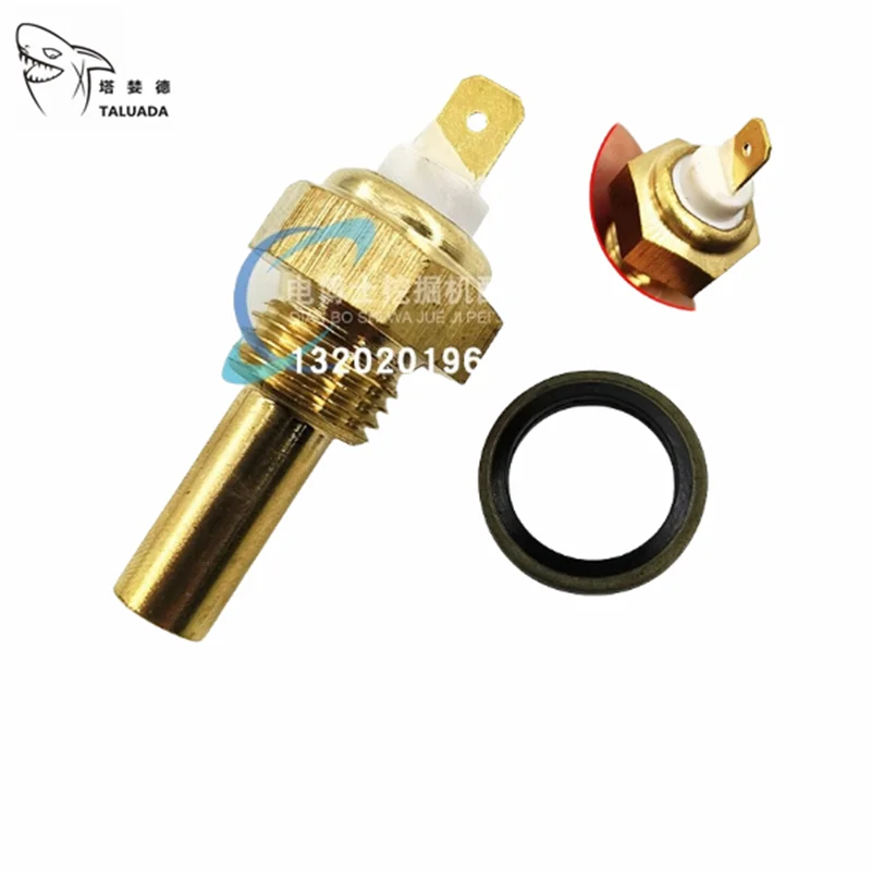 For XCMG Water Temperature Sensor XE135 XE215 XE275 XE335 Excavator Parts Hydraulic Oil Pressure Sensor