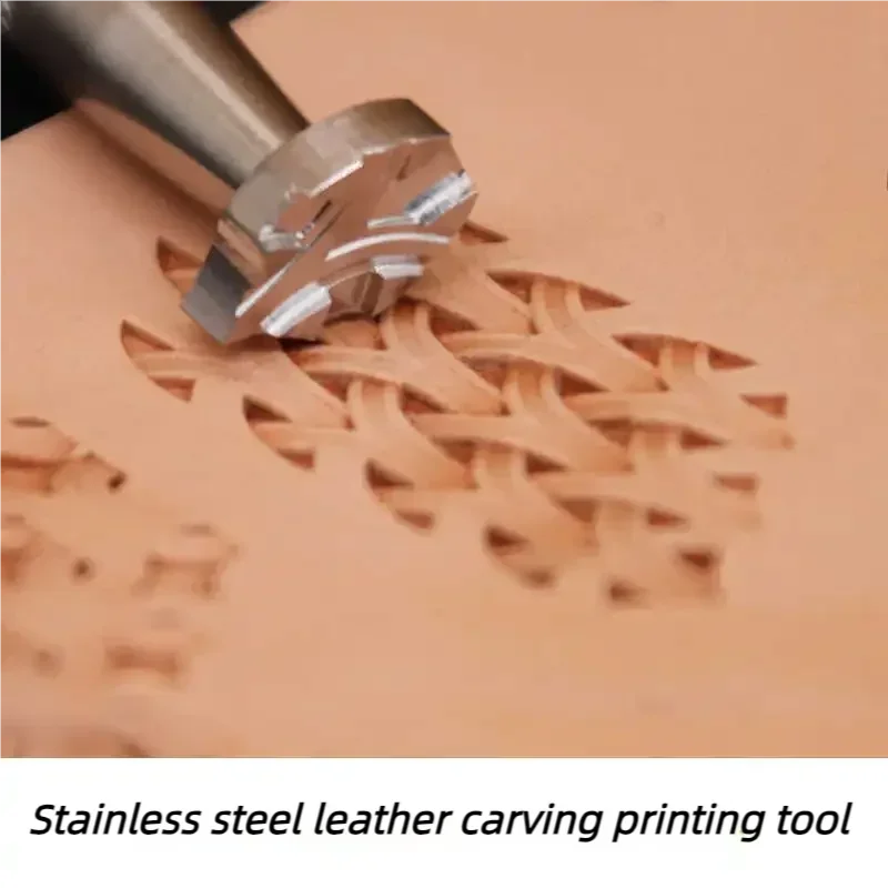 

Цельный KJ213 броня узор кожаный штамп тиснение дырокол резьба штамповка инструмент для кожи растительного дубления