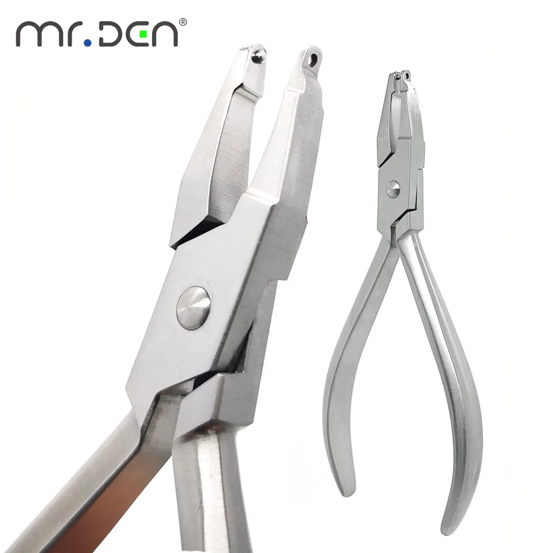 

1PC Orthodontic Aligner Pliers Invisalign Hole Punch Forceps Mini Dot Forceps Dental Bubble Thermal Retention Plier Dentist Tool