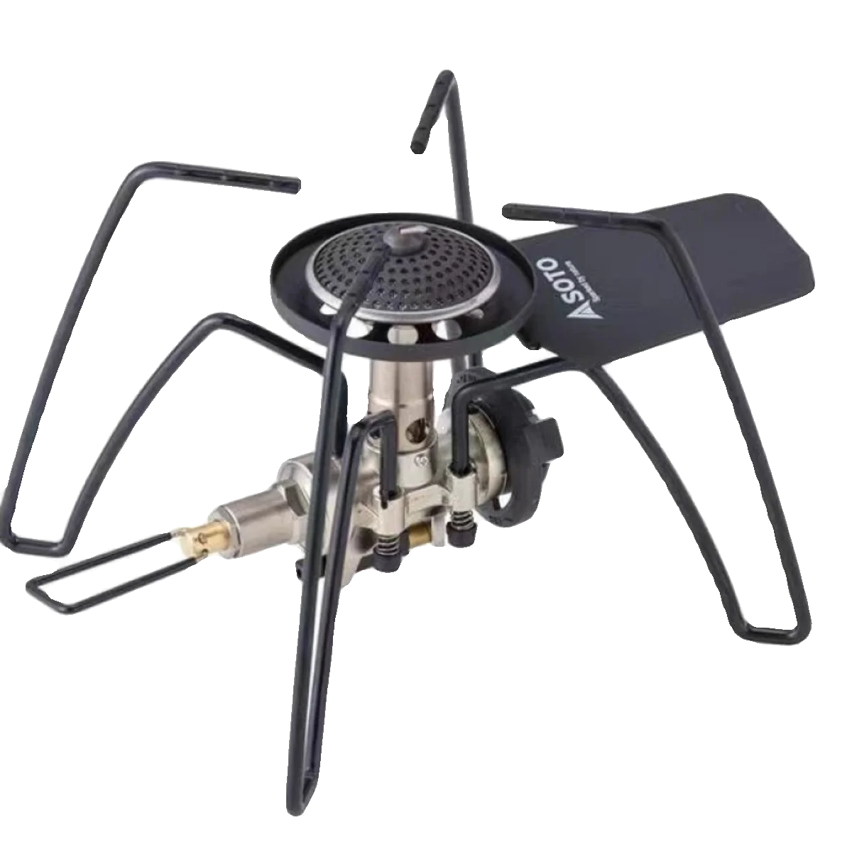 

Japan SOTO310 black spider burner portable cassette stove outdoor folding table ST340 camping strong fire cooker