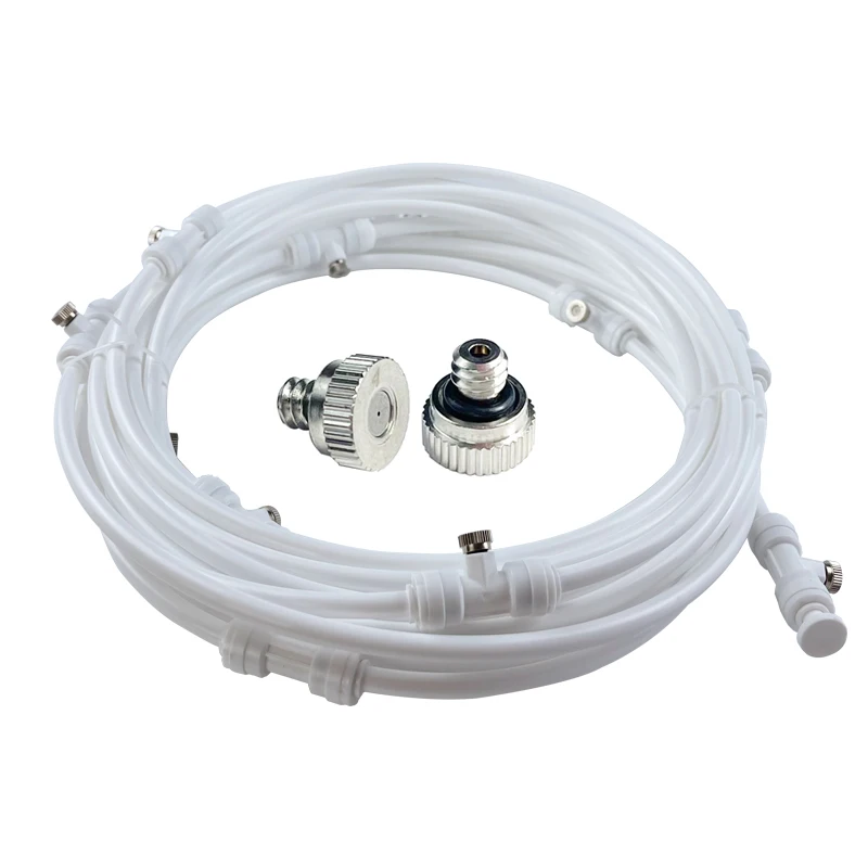 

Портативная система распыления микронасоса, машина для тумана, комплект распылителя воды, открытый дворик, охлаждение сада, увлажнение, 12 В, 5 А, 60 Вт,