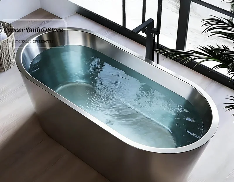 

304 stainless steel ice bath tub, cold therapy bathtub, can be used as an outdoor exercise rehabilitation equipment