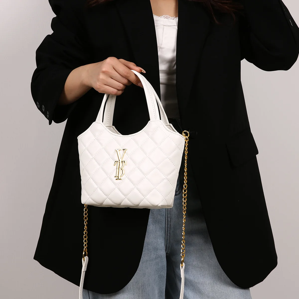 

2025 New Mini Woven Bag for Women Cute Boho Shoulder Bag with Top Handle, Fashionable Hobo Purse for Daily Use, Small Market