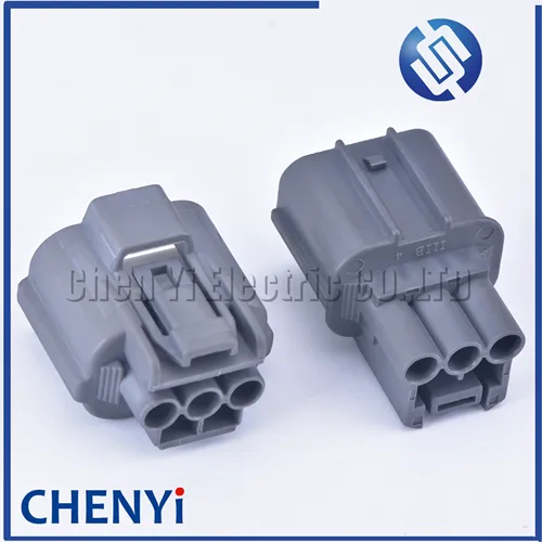 Imagen 2 del producto Conector impermeable automotriz de 3 pines, dispositivo de nivelación de faros, enchufe 6189-0130 6181-0071 para Honda B-Series VSS Nissan Mazda