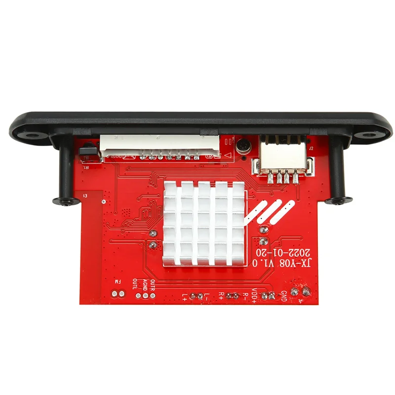 2Pcs 2X60W Amplifier Bluetooth 5.0 MP3 Decoder Board Handsfree 12V Wireless Music Player Audio Modul USB TF AUX FM Radio-BCBW