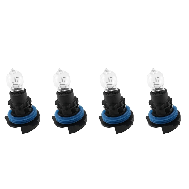 4Pcs Front Daytime Running Light Bulb With Base 6216F6 89072904 PH24W For Peugeot 3008 5008 Citroen C5 12V 24W