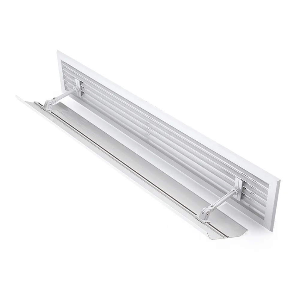 For Comfortable Home Environment AC Wind Deflector Central Air Divider Air Outlet Grille Easy Installation Process