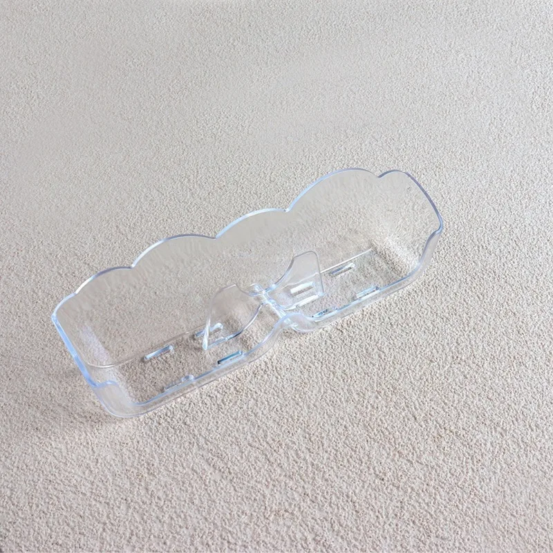 Wall-Mounted Glasses Storage Rack Transparent Storage Box Bedside Anti-Pressure Sunglasses Display Rack Home Storage Case