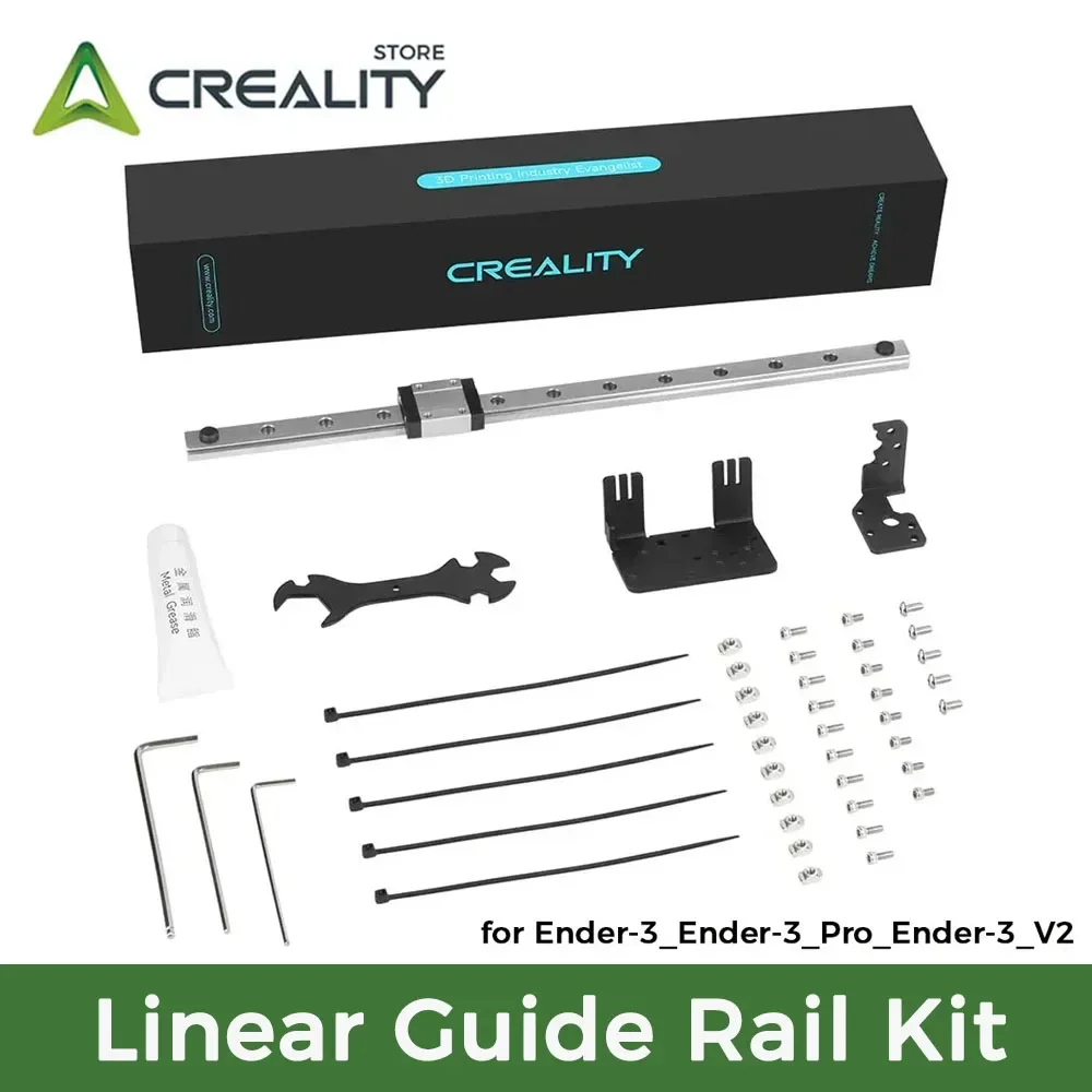 

Комплект линейных направляющих Creality Ender 3, направляющая оси X MGN12C длиной 12,6 дюйма с монтажным кронштейном для Ender-3/Ender-3 Pro/Ender-3 V2