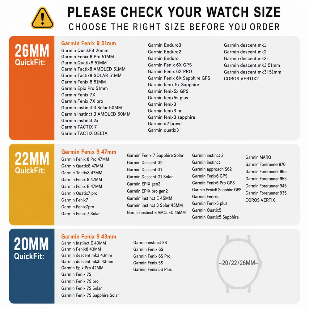 Silicone Strap for Garmin Fenix 9 43mm 47mm 51mm Quickfit Watch Band Soft Waterproof Sports Wristband for Fenix 8 Pro Epix Gen 2