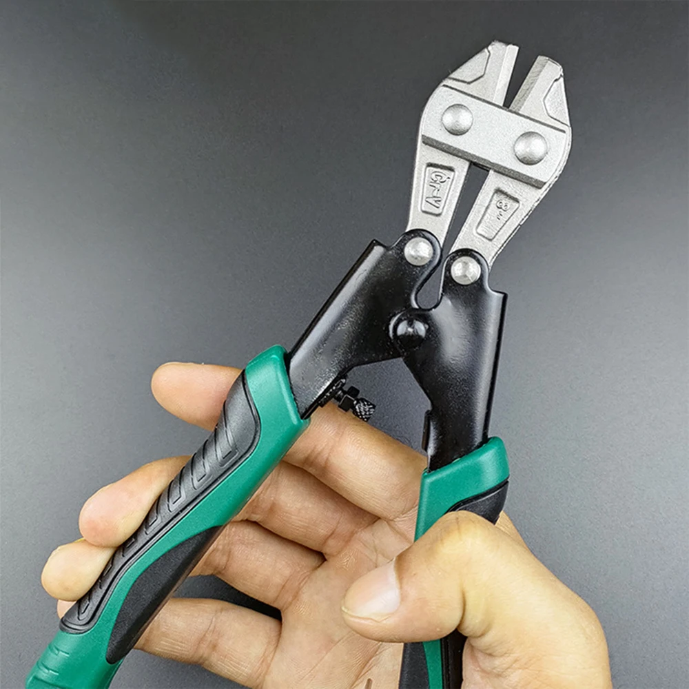 

Мини-кусачки для болтов, 1 шт., изготовленные из хром-ванадиевой легированной стали, быстрые и острые, экономят силы при работе, используются для резки проволоки, стальных прутков.