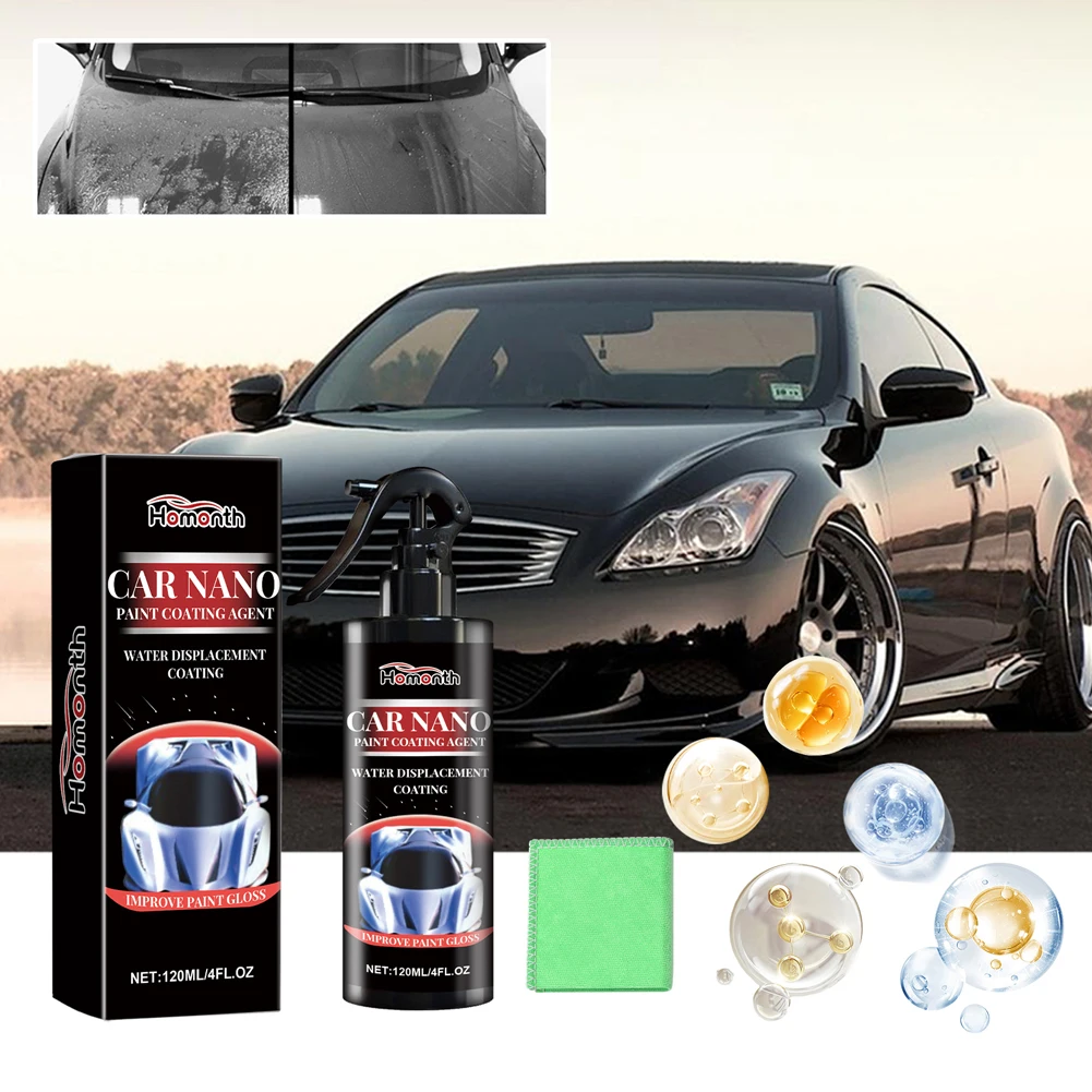 1-5Pcs Car Nano Coating Liquid - Nano Liquid Coating ulasan dan harga