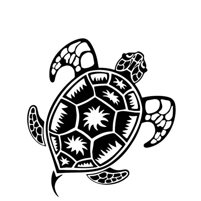 Car Sticker Turtle Fashion Vinyl Decal PVC Waterproof Sunscreen 15cm