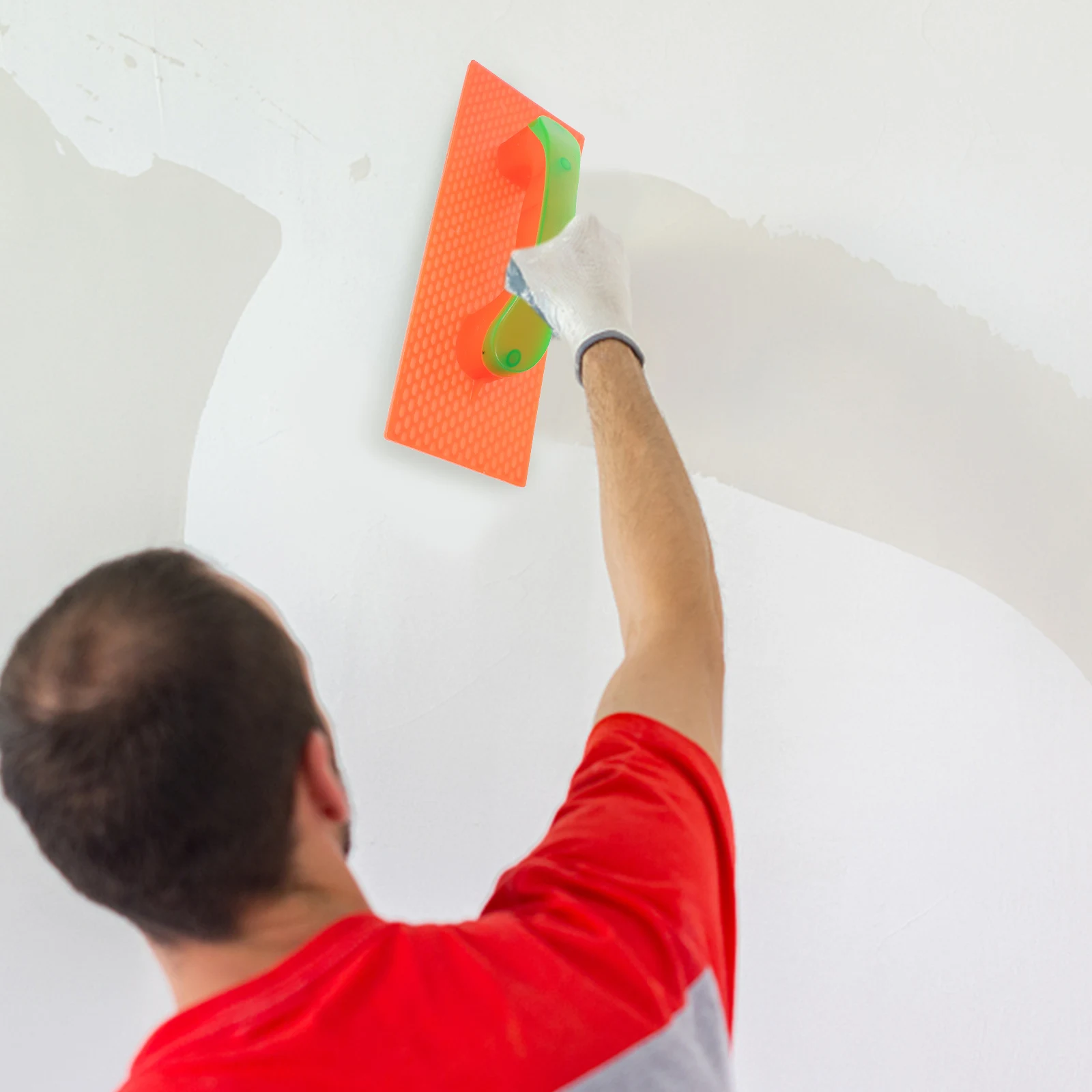 Plastic Trowel Flat Bottom Durable Construction Tool for Smoothing Plaster Masonry Cement Concrete Finishing Trowel Hand Tool