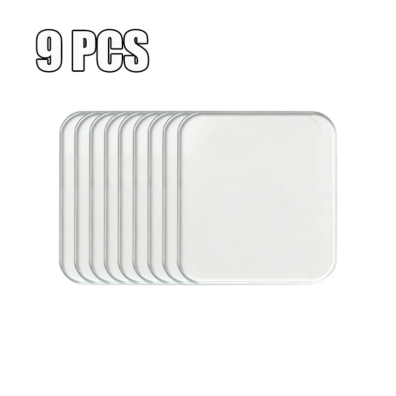 DIY Acryl-Kühlschrankmagnet-Set 9-50 Stück 5x3cm Rechteckige Blanko-Magnete Benutzerdefiniertes Foto Heimdekoration Handgemachtes Bastelset