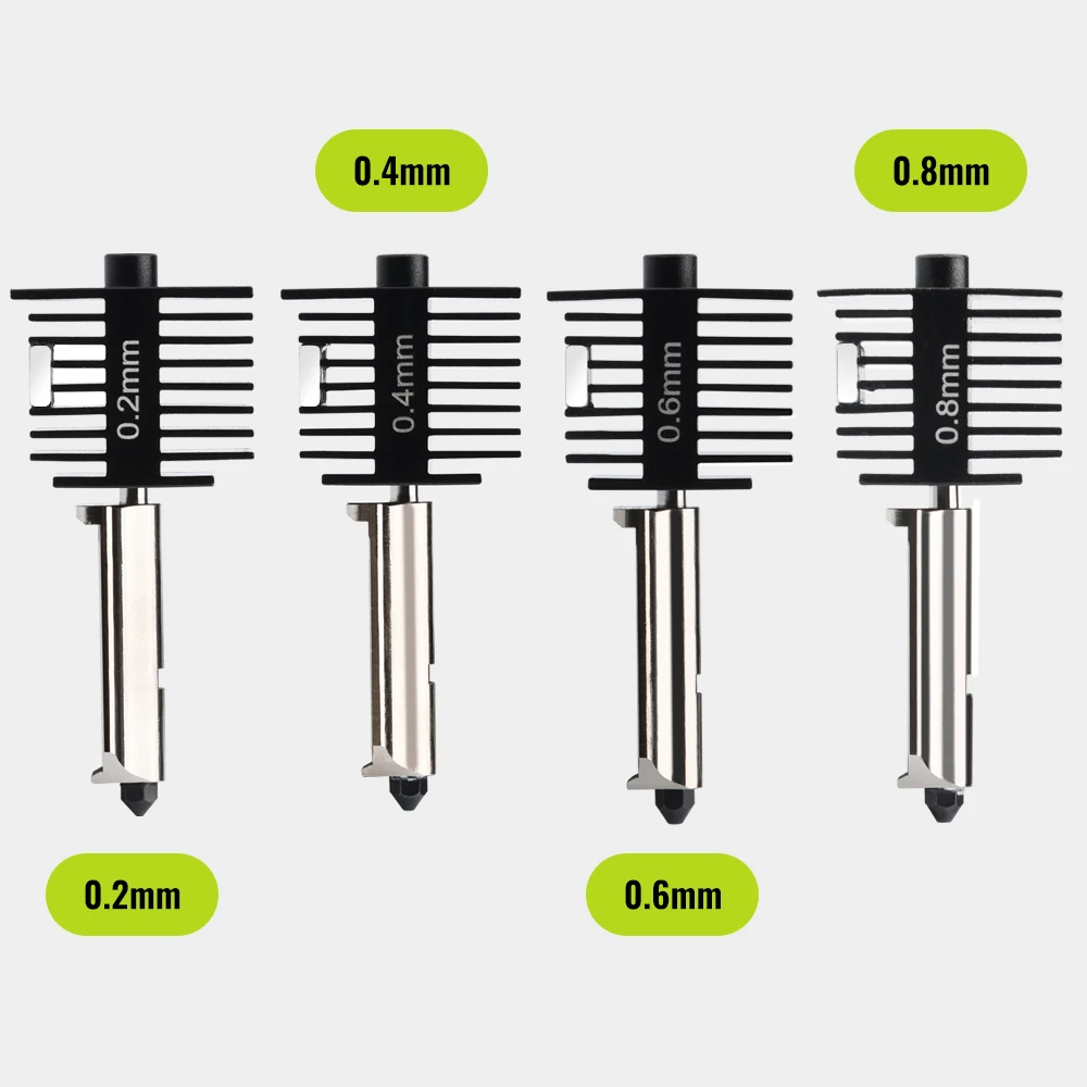 Tree Tribe A1 Mini Hotend Kit 0.2 0.4 0.6 0.8MM Replaceable Nozzle For 3D Printer Bambu Lab A1/A1 Mini
