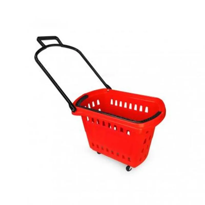 custom.Various Colors 40 Liters Supermarket Basket Supermarket Basket