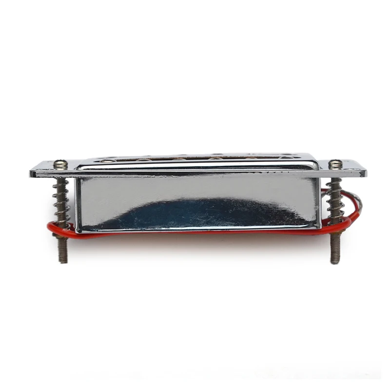 Mini 68X29MM 12 Adjusted Pole Piece 7K Electric Guitar Humbucker Pickup for LP Guitar Chrome