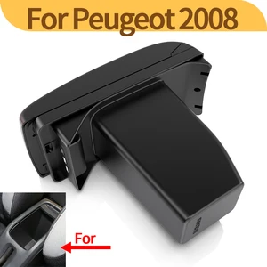 Peugeot Armbox, Innenausstattung, zentrale Aufbewahrungsbox, Spezialarm, USB, Nachrüstungsteile, Autozubehör, 2008 10 Hauptverkauf Peugugut 2008 Zubehör - №1