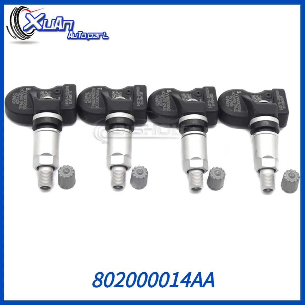 

802000014AA TPMS Tire Pressure Monitoring Sensor For EXEED VX TX TXL VX C-DM Lanyue C-DM Lingyun 433MHz 2019-2026 80200-0014AA