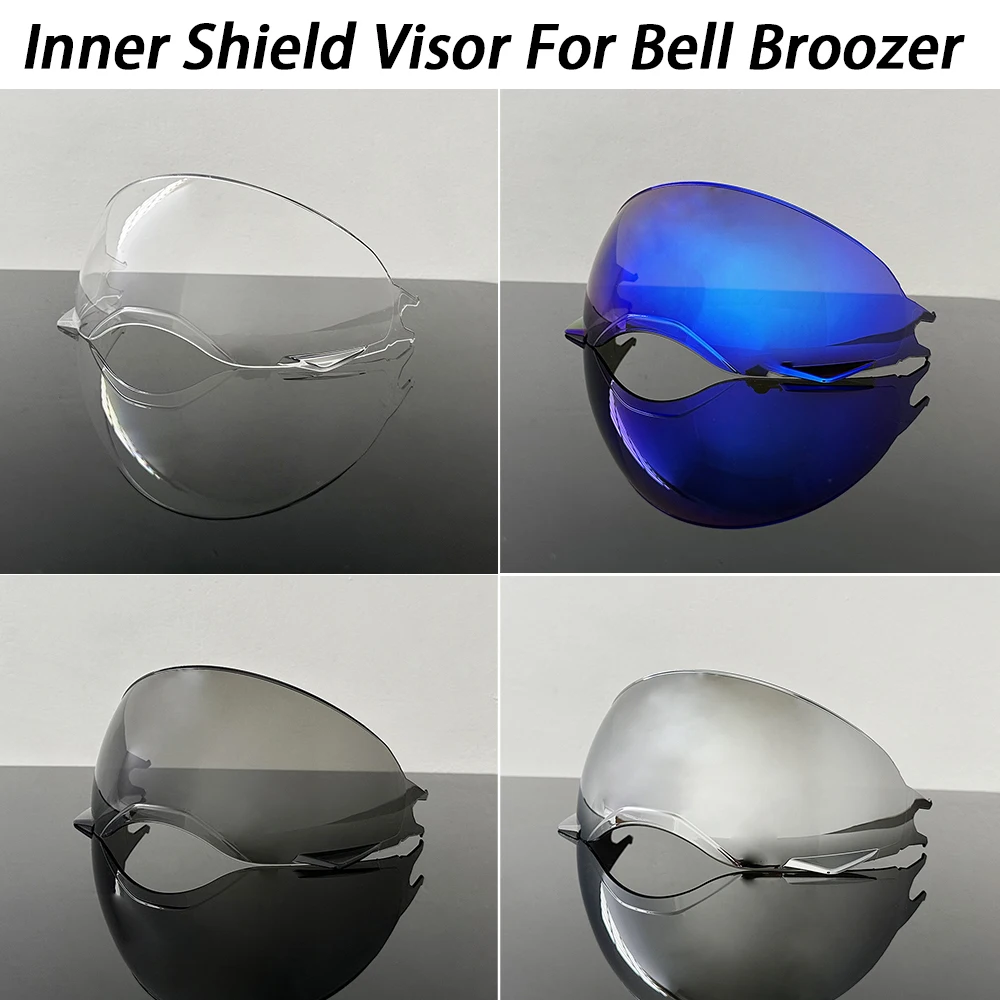 

Мотоциклетный шлем, козырек с защитой от УФ-лучей, козырек для ПК, линза Broozer, модель дымчато-темного цвета, сменный козырек для Bell Broozer