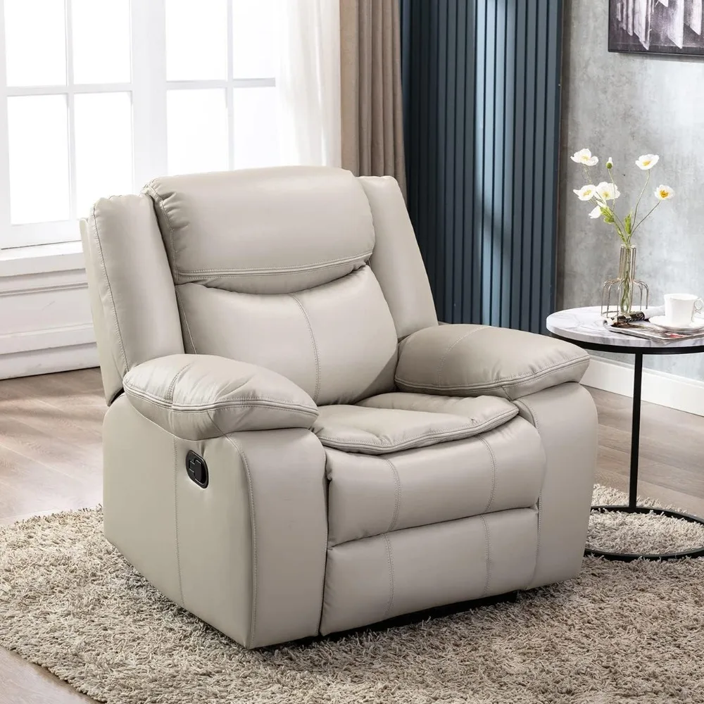 

Breathable Leather Manual Recliner for Living Room